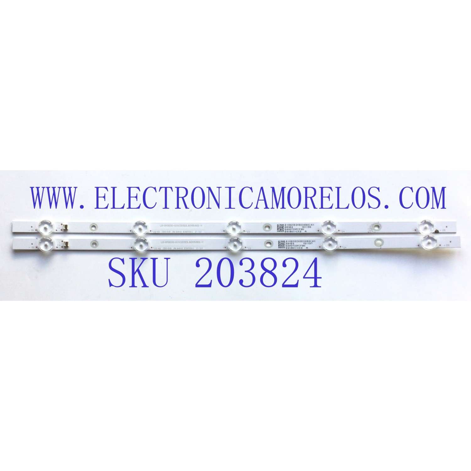 KIT DE LEDS PARA TV VIZIO / NUMERO DE PARTE LB-GM3030-GJVIZIO023.82X5VB01-Y / 210BZ05D0B338BSC4X / 64M0T33FCF9N / PANEL PN238CT01-2 / MODELO D24F4-J01